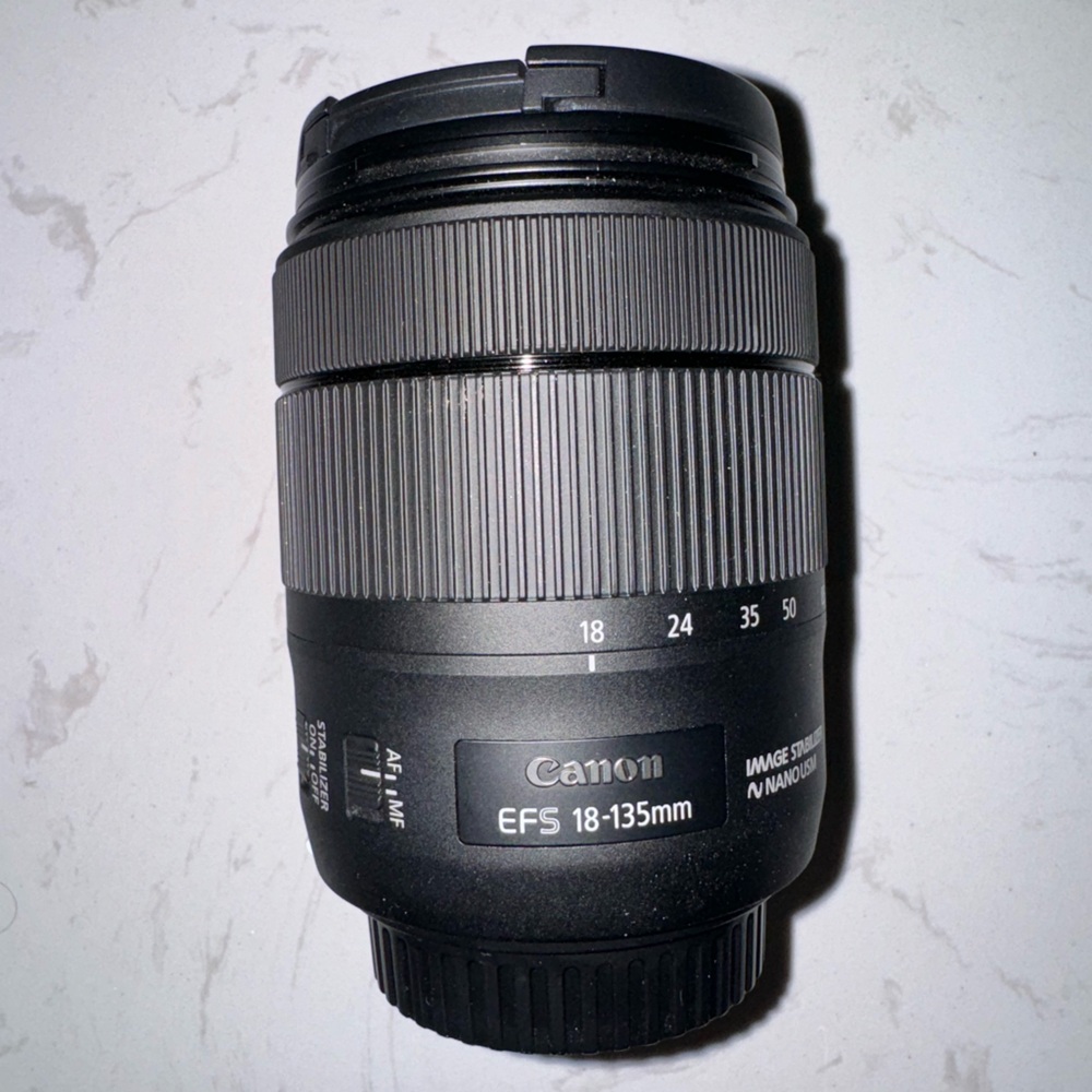 Canon EFS 18-135mm Image Stabilizer Lens Used ONCE